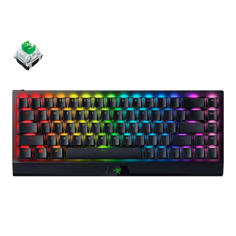 Razer BlackWidow V3 Mini HyperSpeed - Phantom Edition - Green Switch - US - لوحة مفاتيح